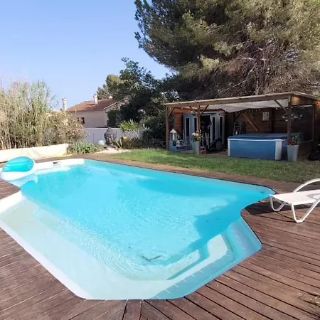Lägenhet Le Cabanon Piscine Jacuzzi Sauna Paillote La Seyne-sur-Mer