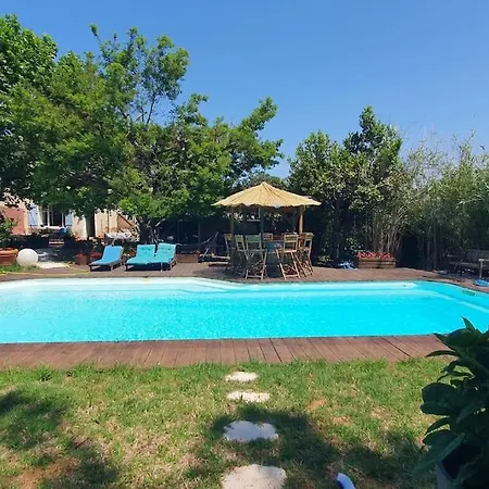 Le Cabanon Piscine Jacuzzi Sauna Paillote * لا سين سور مير