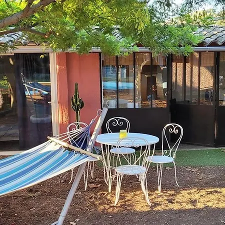 شقة Le Cabanon Piscine Jacuzzi Sauna Paillote *